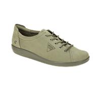ECCO Women's Soft 2.0 Sneaker, VETIVER, 37 EU
