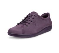 Ecco Soft 2 Schuhe lila uni Schnürer 206503 für Damen, lila, Größe 41 EU