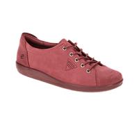 Ecco SOFT 2.0 20650302346 rot - bequeme Halbschuhe für Damen - Größe 37