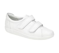 Ecco Soft 2 Schuhe weiß Klett 206513 - Größe 40