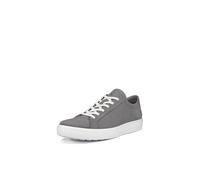 Ecco Herren Sneaker Soft 60 Premium – Premium-Leder, Stahl – Größe 12-12.5