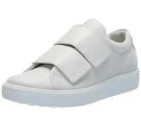 ECCO Soft 60 Premium-Sneaker für Damen mit Zwei Riemen, Weiss/opulenter Garten, 38/38.5 EU