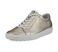 ECCO Sneaker Soft 7 (Vollnarbenleder) gold Damen, Größe Euro (US) 39