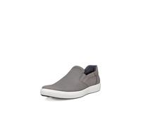 ECCO Soft 7 Easy Slip on Sneaker für Herren, Stahl, 12-12.5