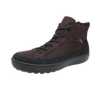 ECCO Herren Soft 7 Tred Fashion Boot, Black/Mocha, 40 EU