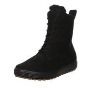 Ecco Damen-Winterstiefelette SOFT 7 TRED 45042302001 Nubukleder, wärmendes Futter, Schwarz Gr. 39