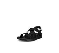 Ecco Soft Sandalen schwarz Kreuzriemen Nubuck 238813 - Größe 41