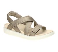 Ecco Soft Sandalen grau metallic Kreuzriemen 238813 - Größe 37