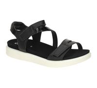 ECCO Damen SOFT SANDAL 3-STRAP Black 39