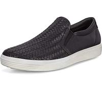 Ecco SOFT7W, Damen Slip On Sneaker, Schwarz (Black 1001), 37 EU (4.5 UK)