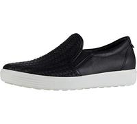 Ecco SOFT7W, Damen Slip On Sneaker, Schwarz (Black 1001), 40 EU (7 UK)