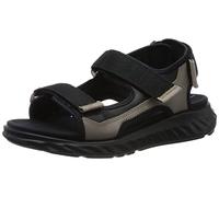 Ecco SP.1 LITE K Flat S Sandal, Taupe/Black, 30 EU