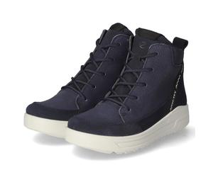 Ecco Stiefel URBAN SNOWBOARDER - Gr. 32 - Blau - Leder & Textil