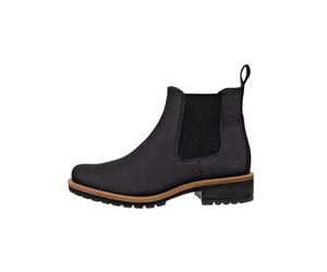 ECCO Stiefelette Elaina Chelsea (Premium-Leder) schwarz Damen, Größe Euro (US) 39