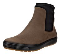 ECCO Stiefelette Soft 7 Tred Chelsea GTX (Nubukleder, wasserdicht) hellbraun Damen, Größe Euro (US) 38