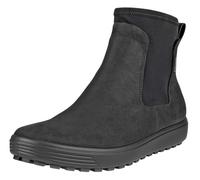 ECCO Stiefelette Soft 7 Tred Chelsea GTX (Nubukleder, wasserdicht) schwarz Damen, Größe Euro (US) 38