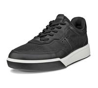 Ecco - Street Court - Sneaker, Gr. 47, grau/schwarz (Black)