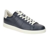 Ecco Herren Sneaker Street Lite 521304 Premium-Leder & Wildleder Blau Größe 44