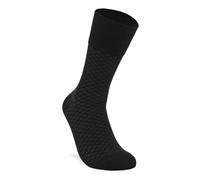 ECCO Tagessocke Crew Classic Honeycomb (aus Baumwolle und Polyamid) schwarz Herren - 1 Paar, Größe 43-46