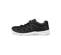 Trekkingschuh ECCO "TERRACRUISE LT M TEX", Damen, Gr. 44, schwarz, Lederimitat, Textil, Schuhe Trekkingschuh, Freizeitsneaker, Halbschuh, Outdoorschuh mit Profilsohle (67063837-44) schwarz