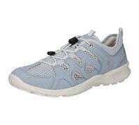 Slip-On Sneaker ECCO "Terracruise LT W", Damen, Gr. 39, blau (hellblau), Lederimitat, Textil, sportlich, Schuhe, Trekking Schuh, Sommerschuh, Schlupfschuh mit Schnellverschluss (76086724-39) hellblau
