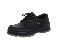 Schnürschuh Ecco Track 25 Black Black Pull Up Oil Nubuck Herren-Schuhgröße 45