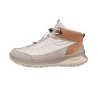 ECCO Wanderschuhe ULT-TRN Mid-Cut WP (Schnellschnürsystem, wasserdicht) beige/grau Damen, Größe Euro (US) 41