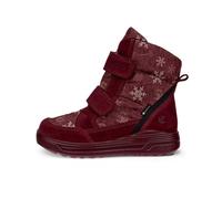 Ecco - Kid's Urban Snowboarder VCR - Winterschuhe, Gr. 33, rot (DarkRuby/SnowflakePrint)