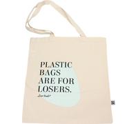 Ecco Verde Baumwolltasche "No plastic" - 1 Stk