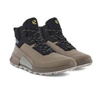 ECCO Wanderschuhe Biom 2.1 Mountain Mid GTX (Premium-Nubukleder, wasserdicht) beigebraun/schwarz Herren, Größe Euro (US) 45
