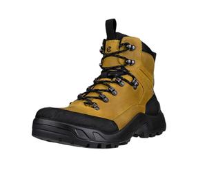 ECCO Wanderschuhe Offroad Mid (Nubukleder, wasserdicht) gelb/schwarz Herren, Größe Euro (US) 42