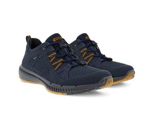 ECCO Wanderschuhe Terracruise ll TEX GTX (wasserdicht, strapazierfähige Sohle) dunkelblau Herren, Größe Euro (US) 46