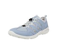 Slip-On Sneaker ECCO "Terracruise LT W", Damen, Gr. 37, blau (hellblau), Lederimitat, Textil, sportlich, Schuhe, Trekking Schuh, Sommerschuh, Schlupfschuh mit Schnellverschluss (76086724-37) hellblau