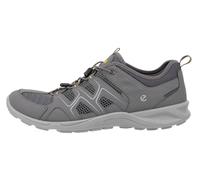 Slip-On Sneaker ECCO "TERRACRUISE LITE", Herren, Gr. 43, grau (dunkelgrau), Textil, Synthetik, sportlich, Schuhe, Freizeitschuh, Halbschuh, Schlupfschuh mit Softfußbett (13064464-43) dunkelgrau