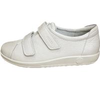 Ecco SOFT 2.0 20651301002 weiß - bequeme Slipper für Damen - Größe 37