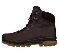 ECCO Winterschuhe Rugged Track WP Lace Boot (Premium-Leder, wasserdicht) dunkelbraun Herren, Größe Euro (US) 47