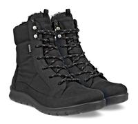 ECCO Winterstiefel Babett GTX Lace Boot (leicht und atmungsaktiv) schwarz Damen, Größe Euro (US) 36
