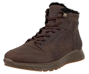 ECCO Winterstiefel Exostride MID Warm (Nubukleder) dunkelbraun Herren, Größe Euro (US) 42
