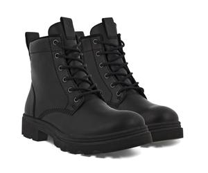 ECCO Winterstiefel Grainer 6IN Boot Warm (Ecco-Leder, wasserabweisend und warm) schwarz Damen, Größe Euro (US) 40
