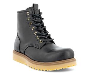 ECCO Winterstiefel Starker 6IN Boot (Lederstiefel, wasserabweisend) schwarz Herren, Größe Euro (US) 46