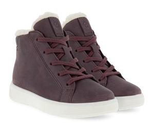 Ecco Winterstiefel Street Tray Mid GTX Boot (Nubukleder, wasserdicht) plumbraun Kinder, Größe Euro (US) 39