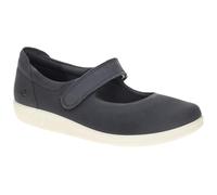 Ecco Soft 2 Schuhe Mary-Jane Ballerina blau 207503 - Größe 38