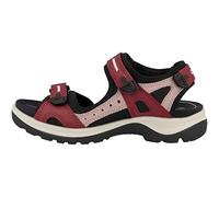ECCO Women's Yucatan sports sandals, Chili Red Damask Rose Nubuck, 37 EU