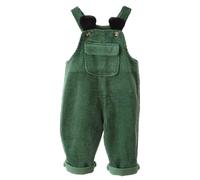 Echinodon Baby Cord-Latzhose Kleinkind Jungen Mädchen Latzhose Freizeit Hose mit Ohren Beige 104