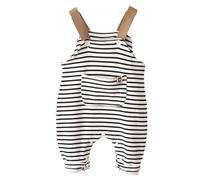 Echinodon Baby Latzhose mit Streifenmuster Baumwolle Tragehose Kleinkind Jungen Mädchen Overall Hose Babykleidung für Übergangszeit für 0-3 Jahre 10