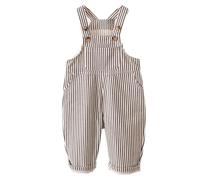 Echinodon Baby Overall Latzhose Mädchen Jungen Kleinkind Baumwolle Gestreifte Hose D 98