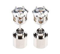 Echt Silber Ohrringe Creolen Up Krone Edelstahl 1 Ohrringe Ear-Diamant-Festival Glow Drop-LED-Anhänger paar Multi-Farben-Licht Ohrringe Basteln Set Kinder