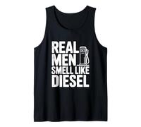 Echte Männer riechen nach Diesel Vintage Humor Tank Top