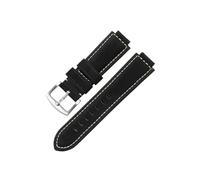 Echtes Leder-Uhrenarmband, passend for Casio GST-B400 GST-B200, schweißfest, for Herren, erhöhte Öffnung, mattiertes Rindsleder-Uhrenarmband, Zubehör 14 16 mm(Black-Steel-K2,24x14mm)