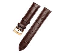 Echtleder Uhrband für Omega Seamaster De Ville Speedmaster | Ersatzbänder Edelstahlverschluss Verstellbare Armbänder Zubehör Casual Herren Damen